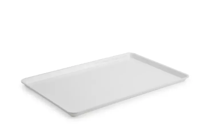 Polümetüülmetakrülaadist GN 1/1 20 mm Plexi nõu Valge