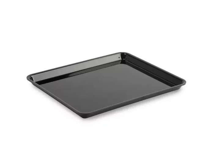 Polümetüülmetakrülaadist GN 1/2 20 mm Plexi nõu Must