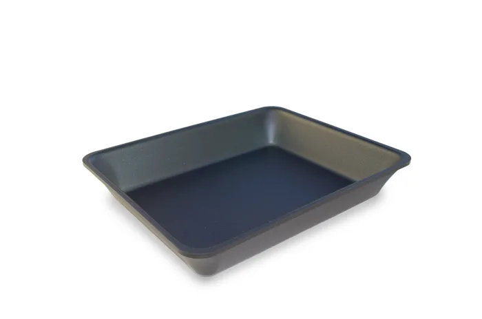Polümetüülmetakrülaadist GN 1/2 50 mm Plexi nõu Tume suitsuhall