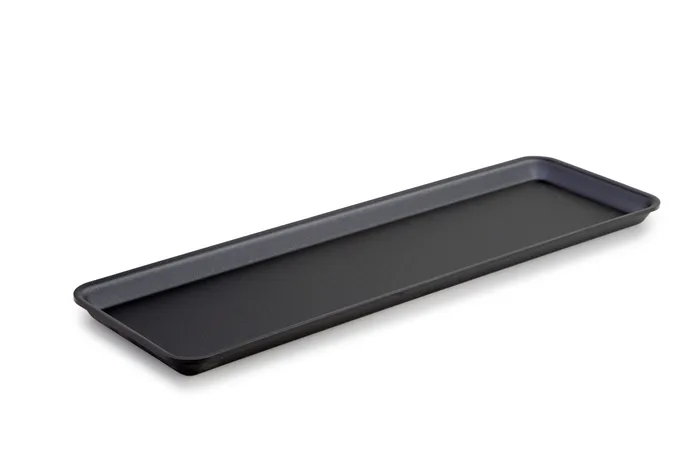 Polümetüülmetakrülaadist GN 2/5 20 mm Plexi nõu Tume suitsuhall